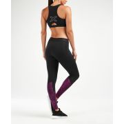2XU Accelerate Colanti compresie cu buzunar W - negru-fuchsia