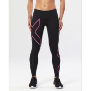 2XU Colanti compresie femei talie medie - negru-roz