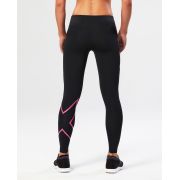 2XU Colanti compresie femei talie medie - negru-roz
