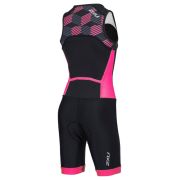 2XU Trisuit copii - negru-roz