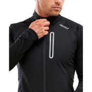 2XU geaca vreme rece barbati Wind Defence Membrane Jacket - negru