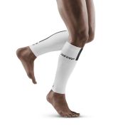 CEP - Compresie gamba barbati Calf Sleeves 3.0 - alb gri inchis