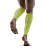 CEP - Compresie gamba barbati Calf Sleeves 3.0 - verde lime gri deschis