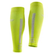 CEP - Compresie gamba barbati Calf Sleeves 3.0 - verde lime gri deschis