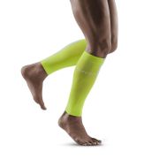 CEP - Compresie gamba barbati Calf Sleeves 3.0 - verde lime gri deschis