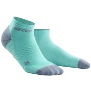 CEP - sosete de compresie peste glezna 8cm pentru femei Low Cut 3.0 - verde gheata gri inchis