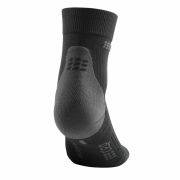 CEP - sosete scurte de compresie 16cm, pentru barbati Short Socks 3.0 - negru gri inchis