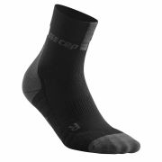 CEP - sosete scurte de compresie 16cm, pentru barbati Short Socks 3.0 - negru gri inchis