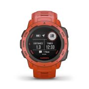 Garmin - Instinct - rosu Flame - ceas inteligent cu GPS cu functii avansate pentru sport