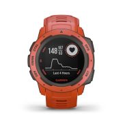 Garmin - Instinct - rosu Flame - ceas inteligent cu GPS cu functii avansate pentru sport