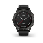 Garmin Fenix 6 Sapphire Carbon Grey DLC - curea neagra