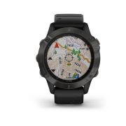 Garmin Fenix 6 Sapphire Carbon Grey DLC - curea neagra