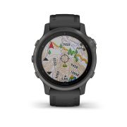 Garmin Fenix 6s Sapphire Carbon Grey DLC - curea neagra