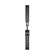 Garmin curea titanium ventilata QuickFit 22 Carbon Gray DLC Coating