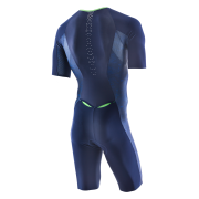 Orca 226 costum triatlon maneca scurta bleumarin-verde