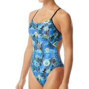 TYR Azoic Cutoutfit albastru-multi