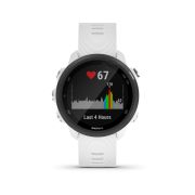 Garmin Forerunner 245 Music alb - ceas cu GPS pentru alergare, bicicleta, cardio, yoga si alte sporturi