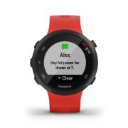Garmin Forerunner 45 rosu - ceas cu GPS pentru alergare, bicicleta, cardio, yoga si alte sporturi