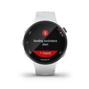 Garmin Forerunner 45s alb - ceas cu GPS pentru alergare, bicicleta, cardio, yoga si alte sporturi
