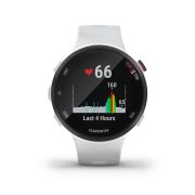 Garmin Forerunner 45s alb - ceas cu GPS pentru alergare, bicicleta, cardio, yoga si alte sporturi