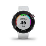 Garmin Forerunner 45s alb - ceas cu GPS pentru alergare, bicicleta, cardio, yoga si alte sporturi