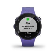 Garmin Forerunner 45s violet - ceas cu GPS pentru alergare, bicicleta, cardio, yoga si alte sporturi