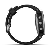 Garmin Fenix 5s Plus Silver negru