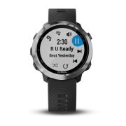 Garmin Forerunner 645 Music negru silver - ceas cu GPS pentru alergare, bicicleta, cardio, yoga si alte sporturi