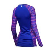 TYR Bluza cu maneca lunga Cyprus Aria Rashguard roz-mov