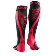 CEP Sosete de compresie Nighttech W negru-roz
