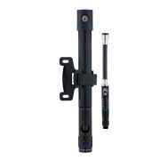 Crank Brothers - pompa de mana pentru bicicleta Klic HV Gauge cu adaptor CO2 - negru