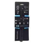 Crank Brothers - pompa de mana pentru bicicleta Klic HV Gauge cu adaptor CO2 - negru