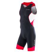 Orca Core Race Suit costum triatlon negru/rosu/alb