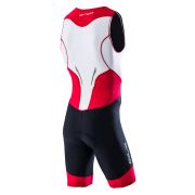 Orca Core Race Suit costum triatlon negru/rosu/alb