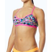 TYR - bustiera - Drift Trinity Top - albastru roz
