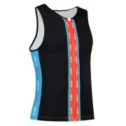 Dare2Tri top triatlon Coldmax - negru alb