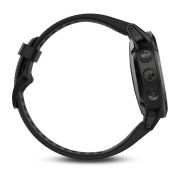 Garmin Fenix 5 Sapphire Black cu curea neagra
