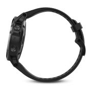 Garmin Fenix 5 Sapphire Black cu curea neagra
