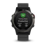 Garmin Fenix 5 Slate grey cu curea neagra pachet performer