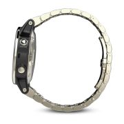 Garmin Fenix 5S Sapphire Champagne cu curea metalica