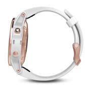 Garmin Fenix 5S Sapphire Rose Gold cu curea alba