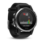 Garmin Fenix 5S Sapphire Slate Grey cu curea neagra