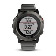 Garmin Fenix 5X Slate Grey Sapphire cu curea metalica
