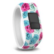 Garmin Vivofit Jr. curea schimb alba cu floricele
