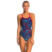 TYR Heat Wave Diamondfit albastru-rosu