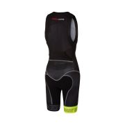 Castelli Trisuit Free T Sanremo Negru/Alb/Rosu