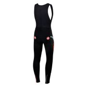 Castelli pantaloni ciclism iarna Bibtight Polare 2  - negru