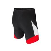 TYR Tri Short Barbati Carbon 9" negru-rosu