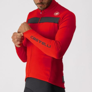 Castelli - tricou maneca lunga 14-20 gr C - Puro 3 FZ - rosu