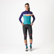 Castelli - tricou maneca lunga W 12-18 gr C - Tornare - mov | bleu